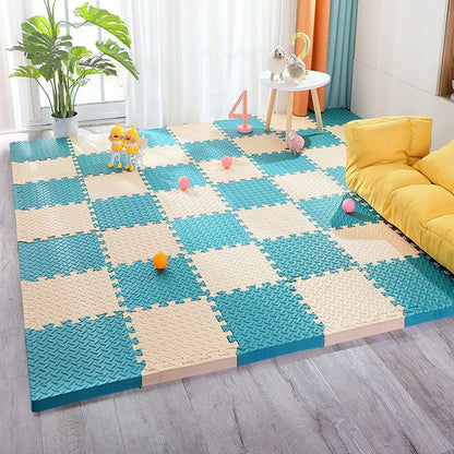 Baby crawling mat spliced EVA children's foam floor mat home 30*30 children's crawling mat thickened