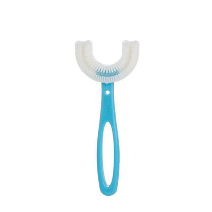 Children's U-shaped toothbrush for infants and young children aged 2-12 and above, oral manual soft bristled toothbrush