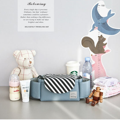 Baby Stroller Bag Diaper Bags Organizer Nappy Bag For Strollers Waterproof Hanging Organizer Outdoor Travel Mummy Bags